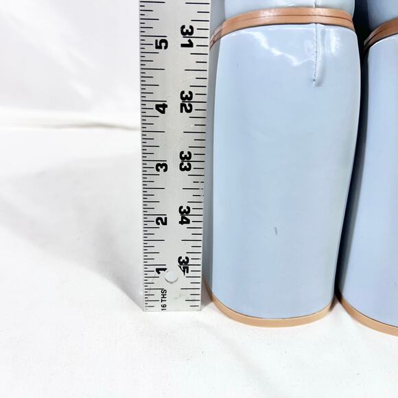 Ocho Toros Platform Heels Women 8 Tampico Baby Blue T-Strap Chunky Mary Jane New - Picture 10 of 16